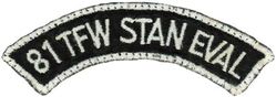 81st Tactical Fighter Wing Standardization/Evaluation Arc

