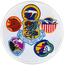 81st Tactical Fighter Wing Gaggle
Gaggle: 78th Tactical Fighter Squadron, 91st Tactical Fighter Squadron, 92d Tactical Fighter Squadron, 510th Tactical Fighter Squadron, 527th Aggressor Squadron & 81st Tactical Fighter Wing. 
