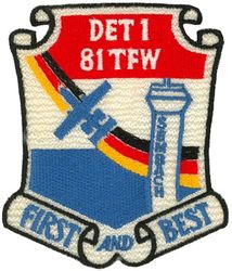81st Tactical Fighter Wing Detachment 1
