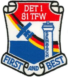 81st Tactical Fighter Wing Detachment 1
