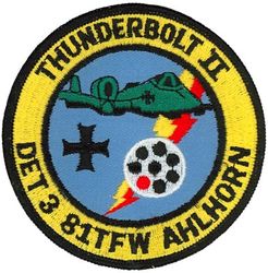 81st Tactical Fighter Wing Detachment 3

