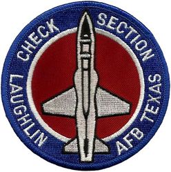 86th Flying Training Squadron Check Section
