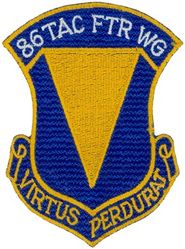 86th Tactical Fighter Wing
Translation: VIRTUS PERDURAT = Courage Will Endure
