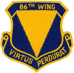 86th Wing
Translation: VIRTUS PERDURAT = Courage Will Endure

