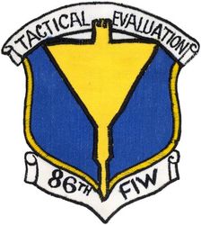 86th Fighter-Interceptor Wing F-102 Tactical Evaluation
