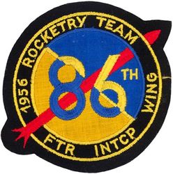86th Fighter-Interceptor Wing Rocketry Team 1956
