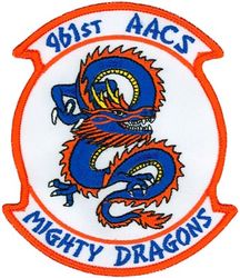 961st Airborne Air Control Squadron Morale
