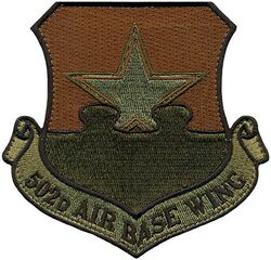 502d Air Base Wing
Keywords: OCP