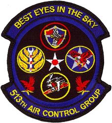 513th Air Control Group Gaggle
Gaggle consists of (from top): 513th Operations Support Squadron, 513th Aircraft Generation Squadron, 970 Airborne Air Control & 513th Maintenance Squadron.
