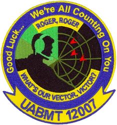 Undergraduate Air Battle Manager Training Course Class 12007
337th Air Control Squadron

