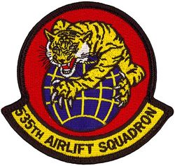 535th Airlift Squadron
Constituted as 535 Fighter Squadron on 24 Sep 1943. Activated on 1 Oct 1943. Disbanded on 10 Apr 1944. Reconstituted, and redesignated as 535 Fighter Squadron, Two-Engine, on 16 May 1949. Activated in the Reserve on 27 Jun 1949. Redesignated as 535 Fighter-Escort Squadron on 16 Mar 1950. Ordered to active service on 1 May 1951. Inactivated on 25 Jun 1951. Redesignated as 535 Troop Carrier Squadron, Medium, on 26 May 1952. Activated in the Reserve on 15 Jun 1952. Inactivated on 1 Feb 1953. Redesignated as 535 Troop Carrier Squadron, and activated, on 12 Oct 1966. Organized on 1 Jan 1967. Redesignated as 535 Tactical Airlift Squadron on 1 Aug 1967. Inactivated on 24 Jan 1972. Redesignated as 535 Airlift Squadron on 1 Apr 2005. Activated on 18 Apr 2005.
