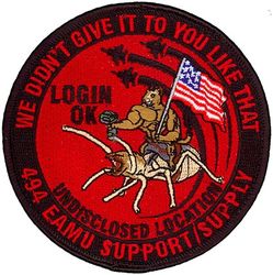494th Expeditionary Aircraft Maintenance Unit Support & Supply
