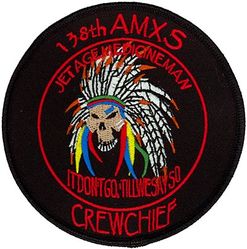 138th Aircraft Maintenance Squadron Crew Chief
