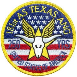 181st Airlift Squadron USA 250th Anniversary
