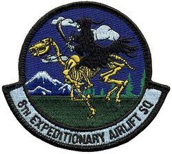 8th Expeditionary Airlift Squadron 
Replaced the 816th Expeditionary Airlift Squadron at Al Udeid.
