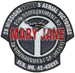 20th Bomb Squadron B-17 42-43032 Tribute
