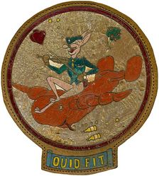 783d Bombardment Squadron, Heavy 
Constituted 783d Bombardment Squadron (Heavy) on 19 May 1943. Activated on 1 Aug 1943. Inactivated on 31 Jul 1945.  
Insignia Italian painted incised leather. Worn by SSgt William A Marsh

Stations. Alamogordo AAFld, NM, 1 Aug 1943; Kearns, UT, c. 13 Sep 1943; McCook AAFld, NE, c. 5 Oct 1943-1 Feb 1944; Pantanella Airfield, Italy, 12 Apr 1944-Jun 1945; Waller Field, Trinidad, c. 15 Jun-31 Jul 1945. 
