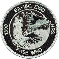 390th Electronic Combat Squadron EA-18G Electronic Warfare Officer and F-15E Weapons Systems Officer 1390 Hours
