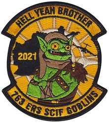 763d Expeditionary Reconnaissance Squadron Morale
SCIF= Sensitive Compartmented Information Facility, an enclosed area within a building that is used to process sensitive compartmented information (SCI) types of classified information.
