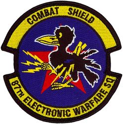87th Electronic Warfare Squadron COMBAT SHIELD
