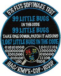 576th Flight Test Squadron Software Test
