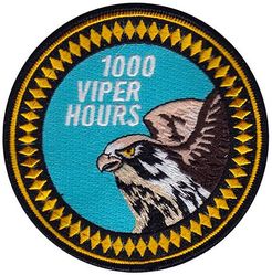 314th Fighter Squadron F-16 Pilot 1000 Hours
