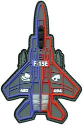 492d Fighter Squadron and 494th Fighter Squadron F-15E
Keywords: PVC