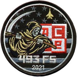 493d Fighter Squadron Exercise AGILE COMBAT EMPLOYMENT 2021
