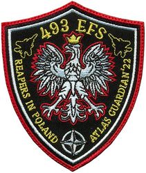 493d Expeditionary Fighter Squadron Exercise ATLAS GUARDIAN 2022
