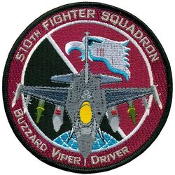 510th Fighter Squadron F-16 Pilot 
