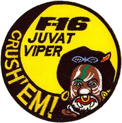 80th Fighter Squadron F-16 Pilot Swirl
