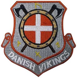 80th Flying Training Wing Morale
Worn by Danish students for Euro-NATO Joint Jet Pilot Training 
