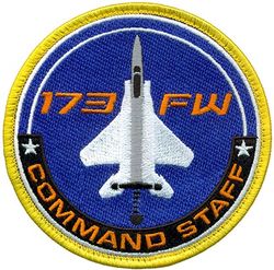 173d Fighter Wing F-15 Command Staff
