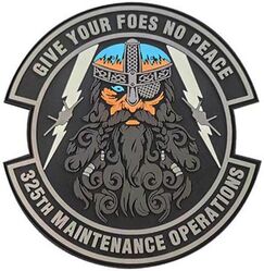 325th Maintenance Operations Squadron
Keywords: PVC