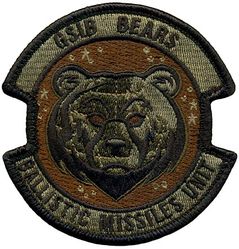 National Air and Space Intelligence Center Geospatial and Signatures Intelligence Squadron Ballistic Missiles Unit
Keywords: OCP