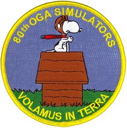 80th Operations Group Simulators
Keywords: Snoopy