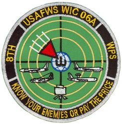 USAF Weapons School Command and Control Weapons Instructor Course Class 2006A
8th Weapons Squadron
