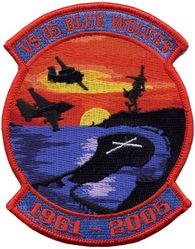 Sea Control Squadron 35 (VS-35) Western Pacific Cruise 2004
Established as Air Anti Submarine Squadron THIRTY FIVE (VS-35) on 3 Jan 1961. Disestablished on 30 Jun 1973. Reestablished on 1 Oct 1976. Disestablished on 30 Mar 1977. Reestablished on 3 Mar 1987. Disestablished on 1 Jun 1988. Reestablished on 4 Apr 1991. Disestablished on 21 Mar 2005.

24 May 2004-1 Nov 2004, USS John Stennis (CVN-74), CVW-14, Lockheed S-3B Viking

