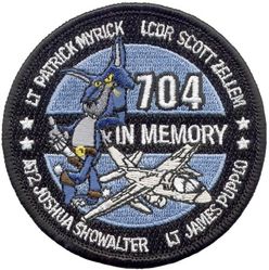 Sea Control Squadron 35 (VS-35) Western Pacific Cruise 2004 Memorial
Established as Air Anti Submarine Squadron THIRTY FIVE (VS-35) on 3 Jan 1961. Disestablished on 30 Jun 1973. Reestablished on 1 Oct 1976. Disestablished on 30 Mar 1977. Reestablished on 3 Mar 1987. Disestablished on 1 Jun 1988. Reestablished on 4 Apr 1991. Disestablished on 21 Mar 2005.

24 May 2004-1 Nov 2004, USS John Stennis (CVN-74), CVW-14, Lockheed S-3B Viking

