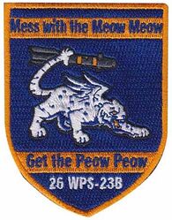 USAF Weapons School MQ-9 Weapons Instructor Course Class 2023B
26th Weapons Squadron
