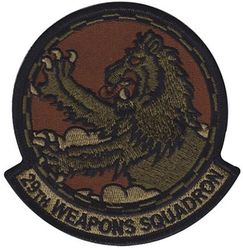 29th Weapons Squadron
Constituted as 29 Transport Squadron on 28 Jan 1942. Activated on 2 Mar 1942. Redesignated as 29 Troop Carrier Squadron on 4 Jul 1942. Inactivated on 22 Sep 1945. Activated on 30 Sep 1946. Redesignated as: 29 Troop Carrier Squadron , Heavy on 30 Jul 1948; 29 Troop Carrier Squadron, Special on 1 Feb 1949. Inactivated on 18 Sep 1949. Redesignated as 29 Troop Carrier Squadron, Medium on 26 Nov 1952. Activated on 1 Feb 1953. Inactivated on 8 Jun 1955. Activated on 15 Jun 1964. Organized on 1 Oct 1964. Redesignated as: 29 Troop Carrier Squadron on 1 Jan 1967; 29 Tactical Airlift Squadron on 1 Aug 1967. Inactivated on 31 Oct 1970. Activated on 1 Apr 1971. Inactivated on 15 Nov 1971. Redesignated as 29 Weapons Squadron on 30 May 2003. Activated on 1 Jun 2003.
Emblem. Approved on 28 Oct 2003.
Keywords: OCP