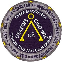 USAF Weapons School Cyber Warfare Operations Weapons Instructor Course Class 2016A
328th Weapons Squadron
