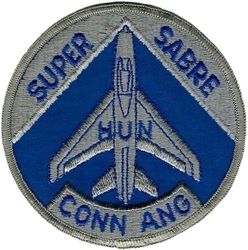 118th Tactical Fighter Squadron F-100
First version. A little larger and lighter blue. 
