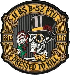 11th Bomb Squadron B-52 Formal Training Unit Morale
Used circa 2023.
Keywords: PVC