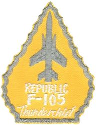 12th Tactical Fighter Squadron F-105 
First version used by the 12 TFS when they converted to the F-105. Japan made.
