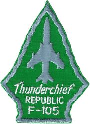 149th Tactical Fighter Squadron F-105
Lighter green. These were used to denote flights within the 149th. Green may have been D flight but no confirmation.
