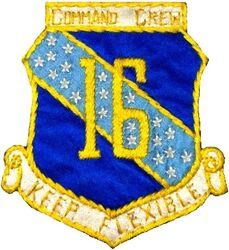 16th Air Force Command Crew
Spanish made.
