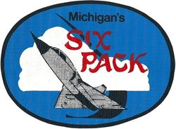 171st Fighter-Interceptor Squadron F-106
Printed on canvas back patch.
