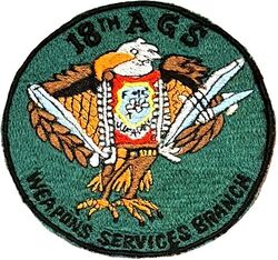 18th Aircraft Generation Squadron Weapons Services Branch
Philippine made.
Keywords: subdued