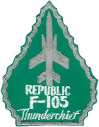 18th Tactical Fighter Wing F-105 
Possibly worn by maintenance personnel, Japan made.
